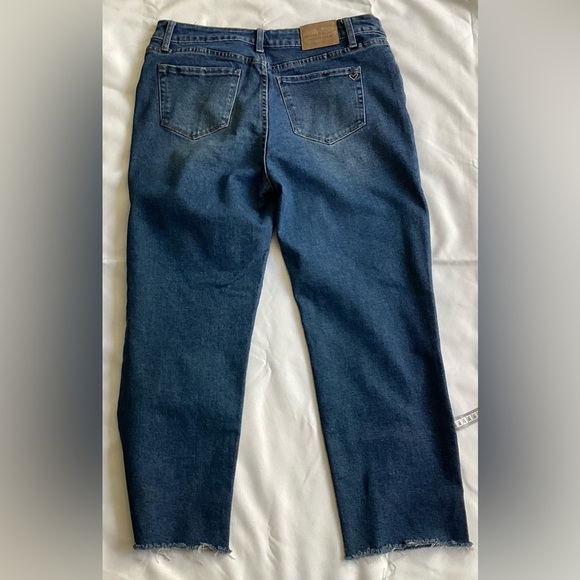 Velvet Heart Indigo Cropped Jeans - Picture 5 of 14